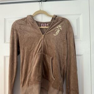 NWT - Vintage Y2K Juicy Couture Tan Velour Jacket